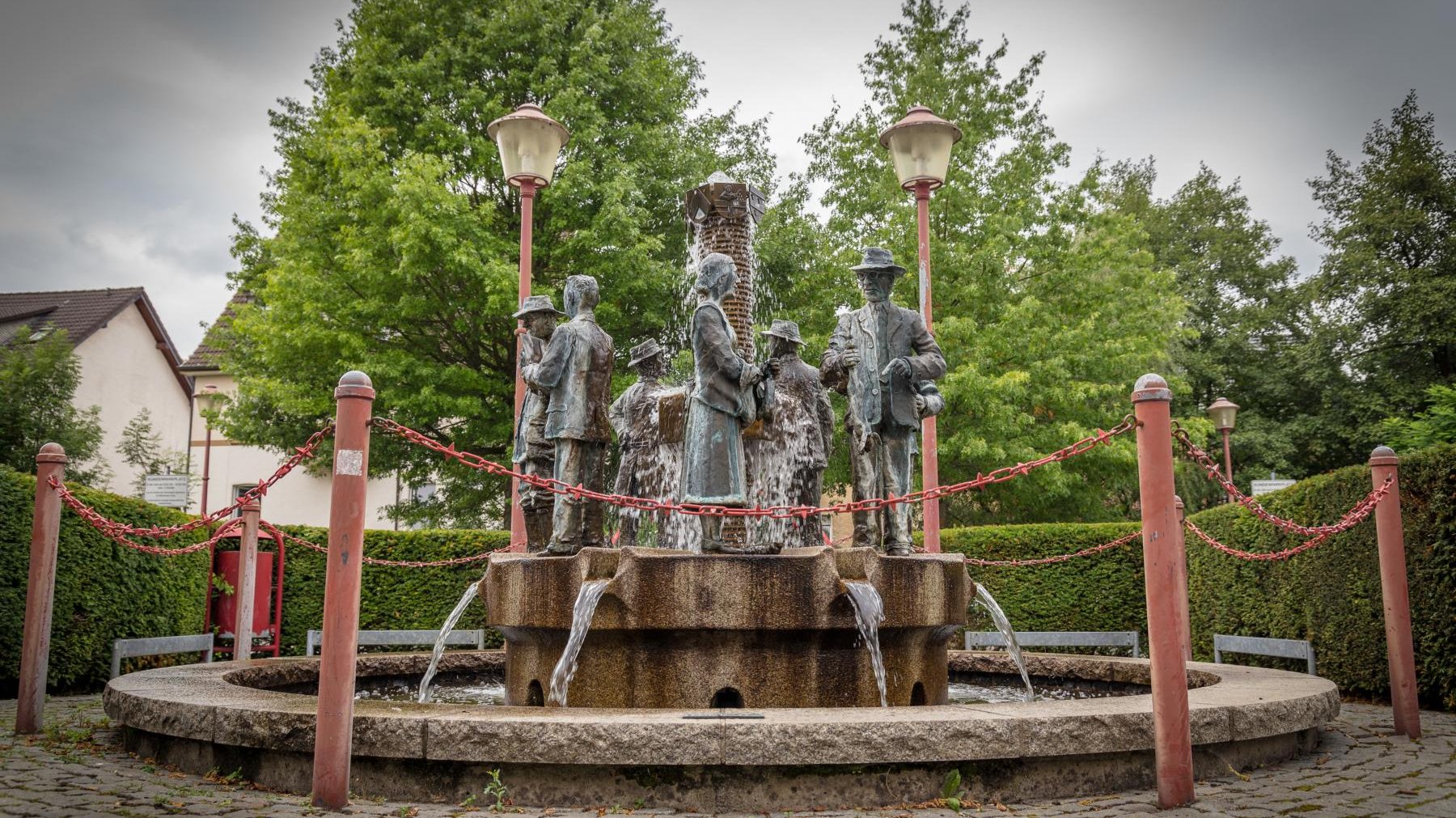 Balver Bürgerbrunnen Dreikönigsgasse