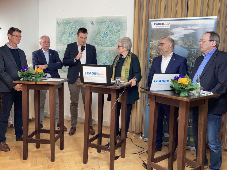 Teilnehmer der Leader-Konferenz