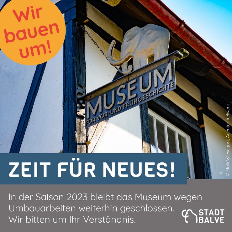 Museum 2023 geschlossen